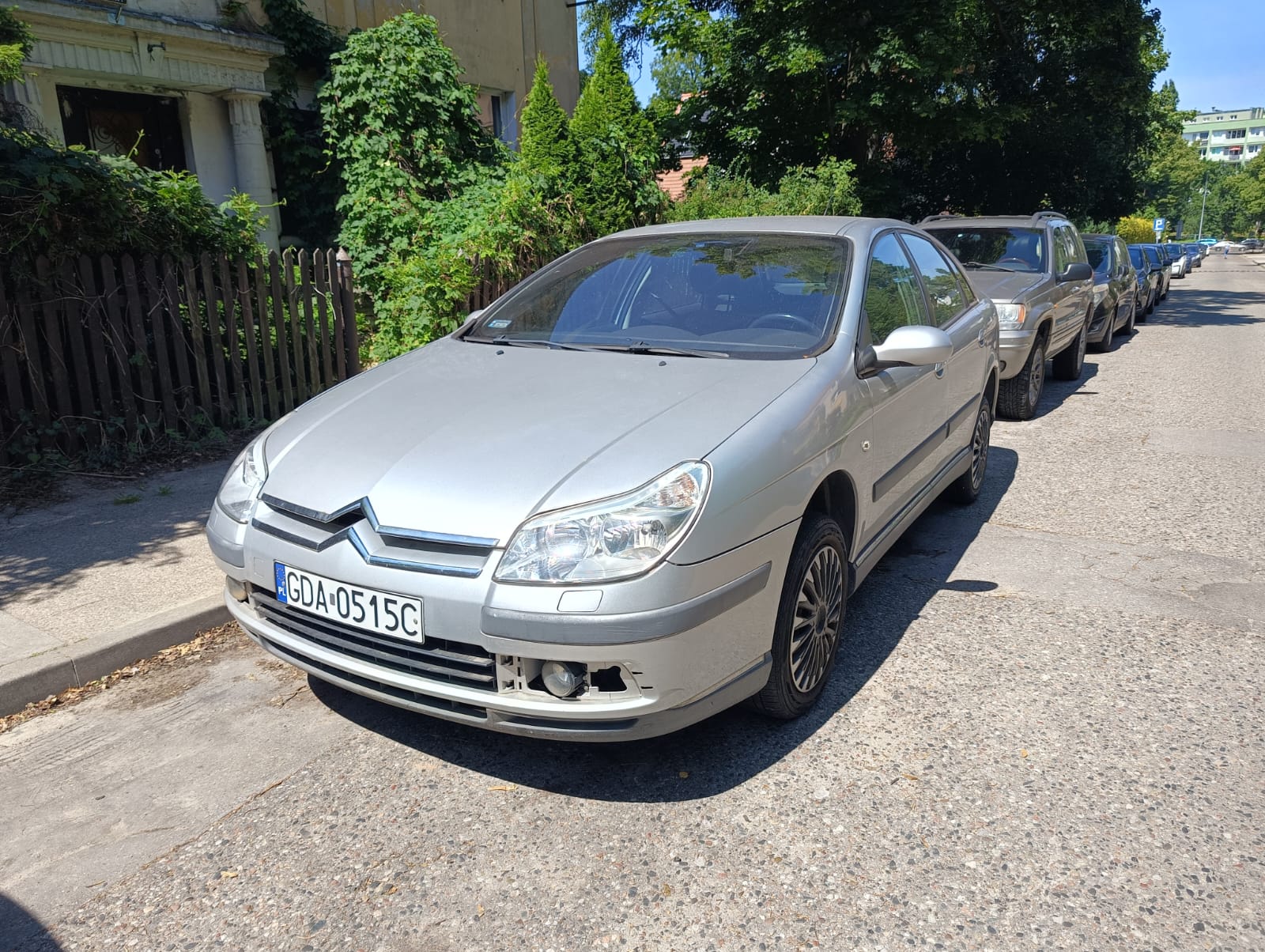 Srebrny Citroën C5 — komfortowy wynajem aut Trójmiasto od 55 zł za dobę